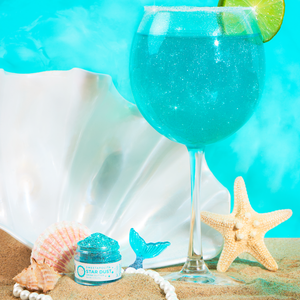 SEASIDE TEAL | Star Dust Edible Drink Glitter 4g jar