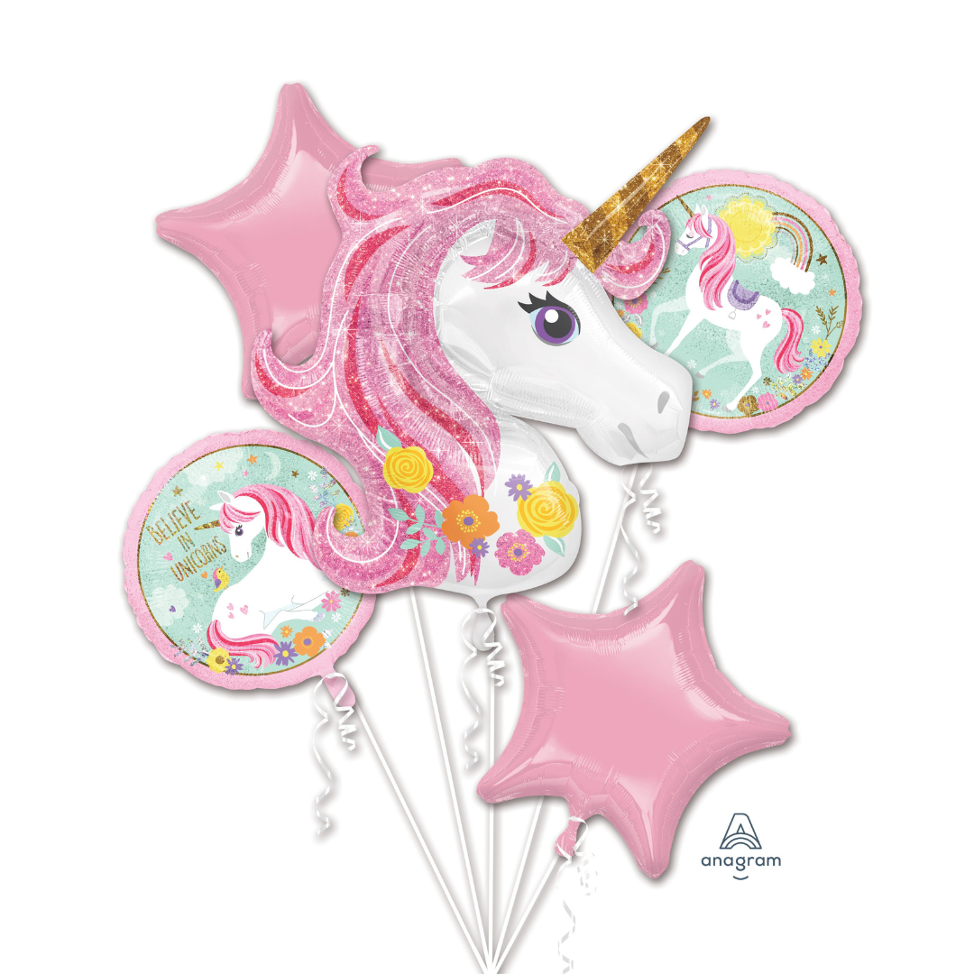 Balloon Bouquet Magical Unicorn