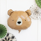 Adventure Bear Shaped Mylar Balloon