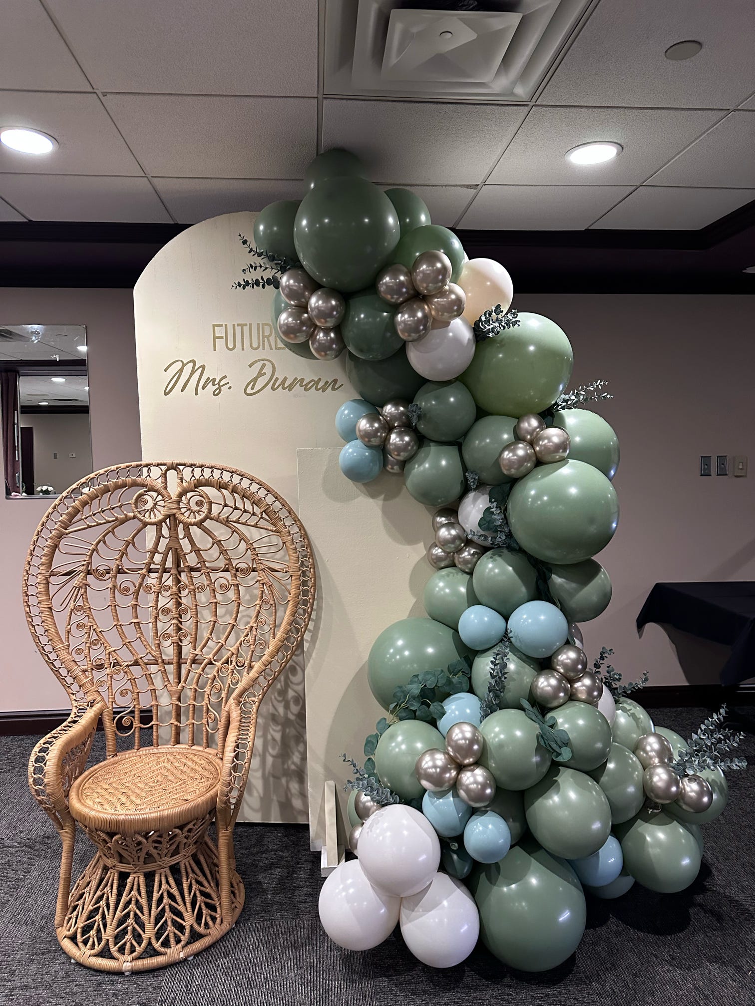 Arch Backdrop + Balloons