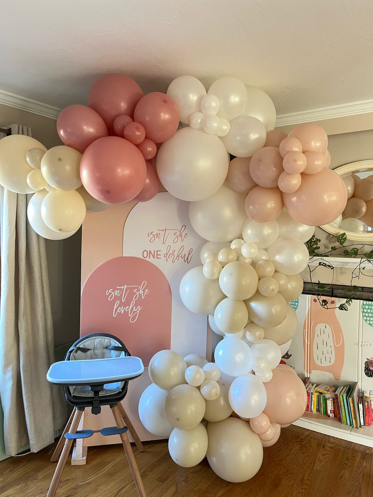 Arch Backdrop + Balloons