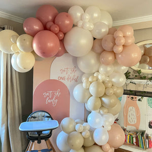 Arch Backdrop + Balloons