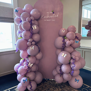 Arch Backdrop + Balloons