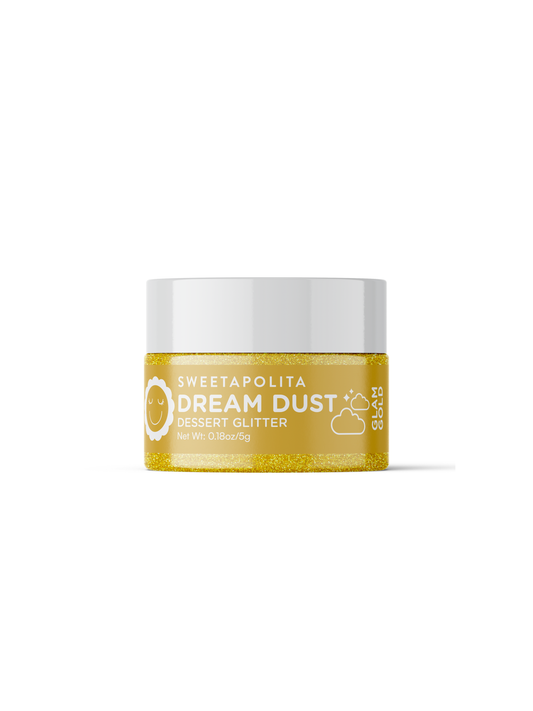 GLAM GOLD | Edible Dessert + Drink Glitter 5g jar