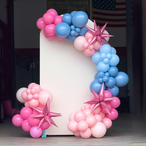 Single Backdrop + Balloons