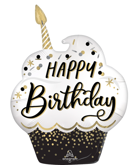 Birthday Cupcake Balloon