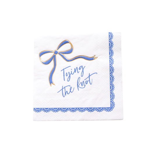 TYING THE KNOT COCKTAIL NAPKINS