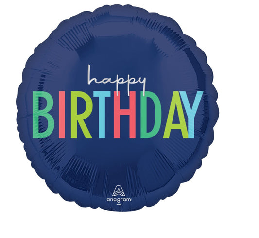 Standard Modern Birthday Balloon
