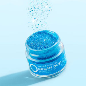 AZURE BLUE | Edible Dessert + Drink Glitter 5g Jar