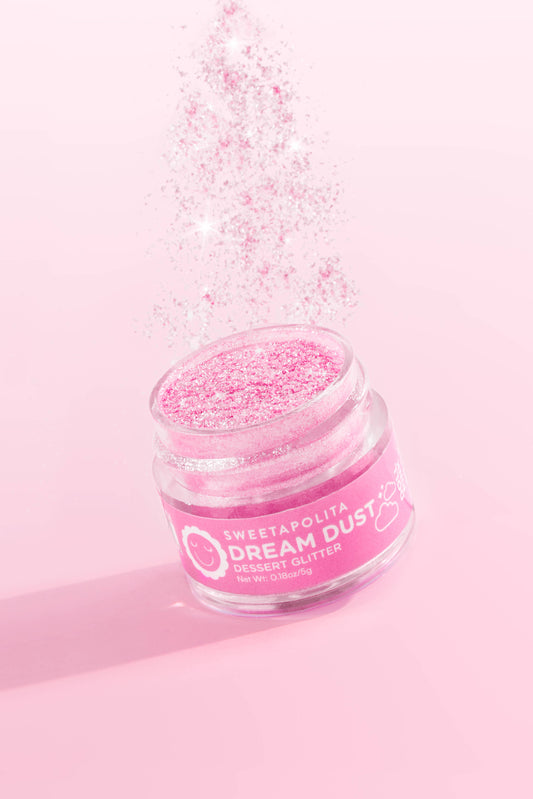 DOLL PINK | Edible Dessert + Drink Glitter 5g jar