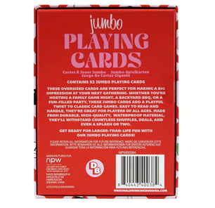 Jumbo Waterproof Playing Cards