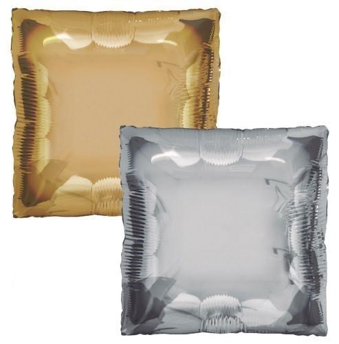 Silver/Gold Square Balloon