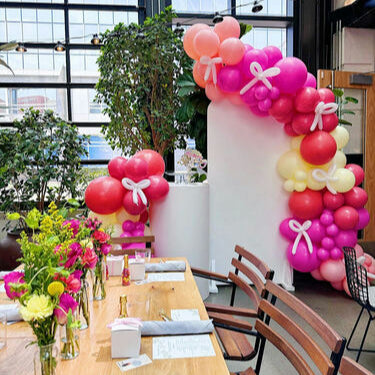 Balloon Installation: Baby Shower