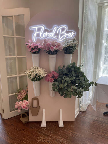 Floral Bar Backdrop