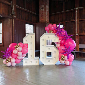 Two Marquees w/ Balloons