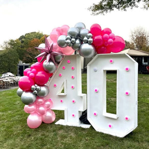 Two Marquees w/ Balloons