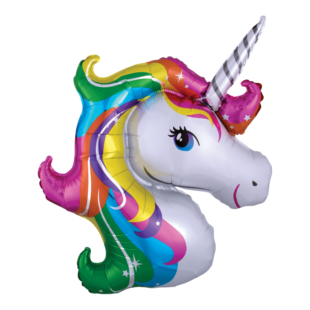 Rainbow Unicorn Balloon