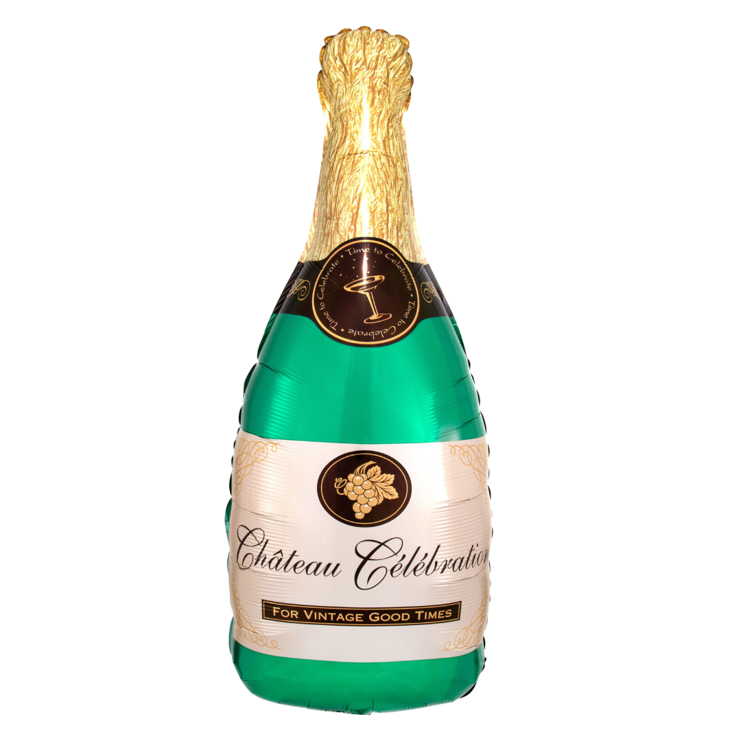 SuperShape Champagne Bottle Balloon