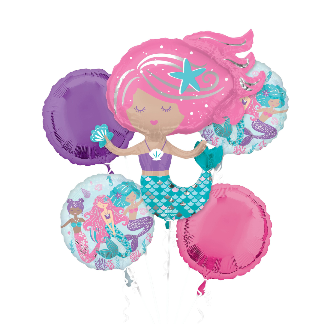 Balloon Bouquet – Shimmering Mermaid