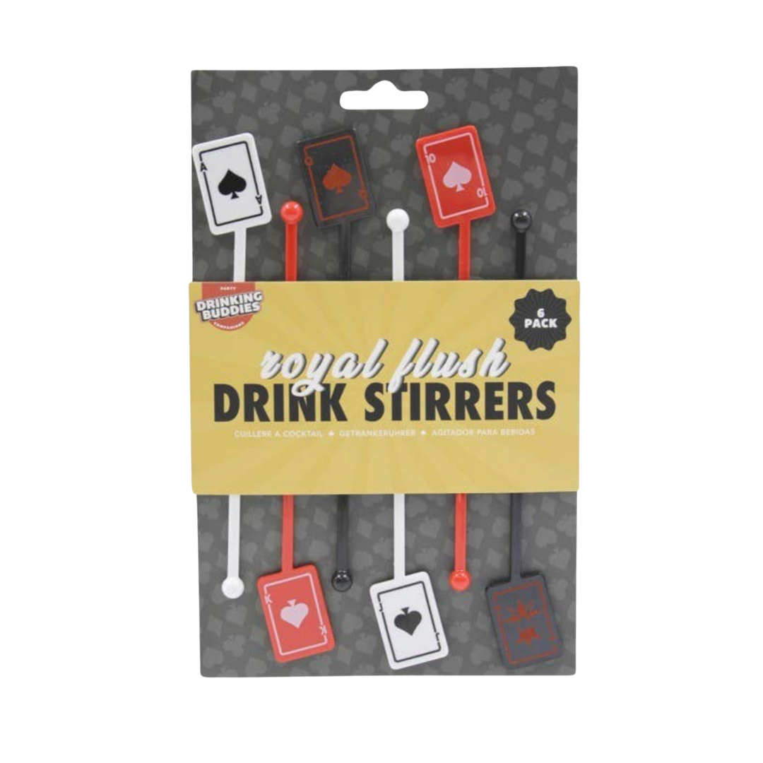 Royal Flush Drink Stirrers (6PK)