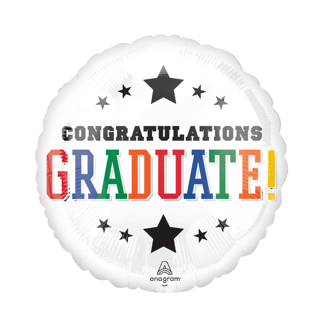 Jumbo Congratulations Graduation Brights Balloon