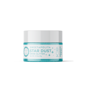 SEASIDE TEAL | Star Dust Edible Drink Glitter 4g jar