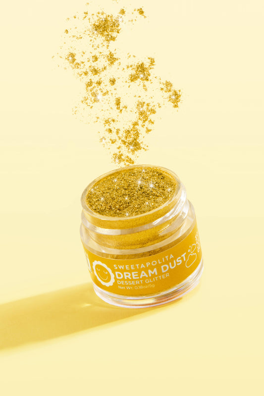 GLAM GOLD | Edible Dessert + Drink Glitter 5g jar