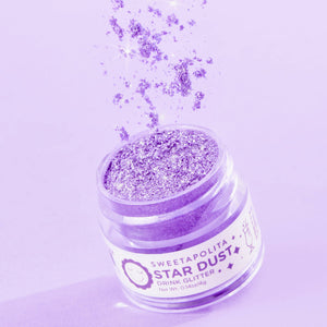 PRETTY PURPLE | Star Dust Edible Drink Glitter 4g jar