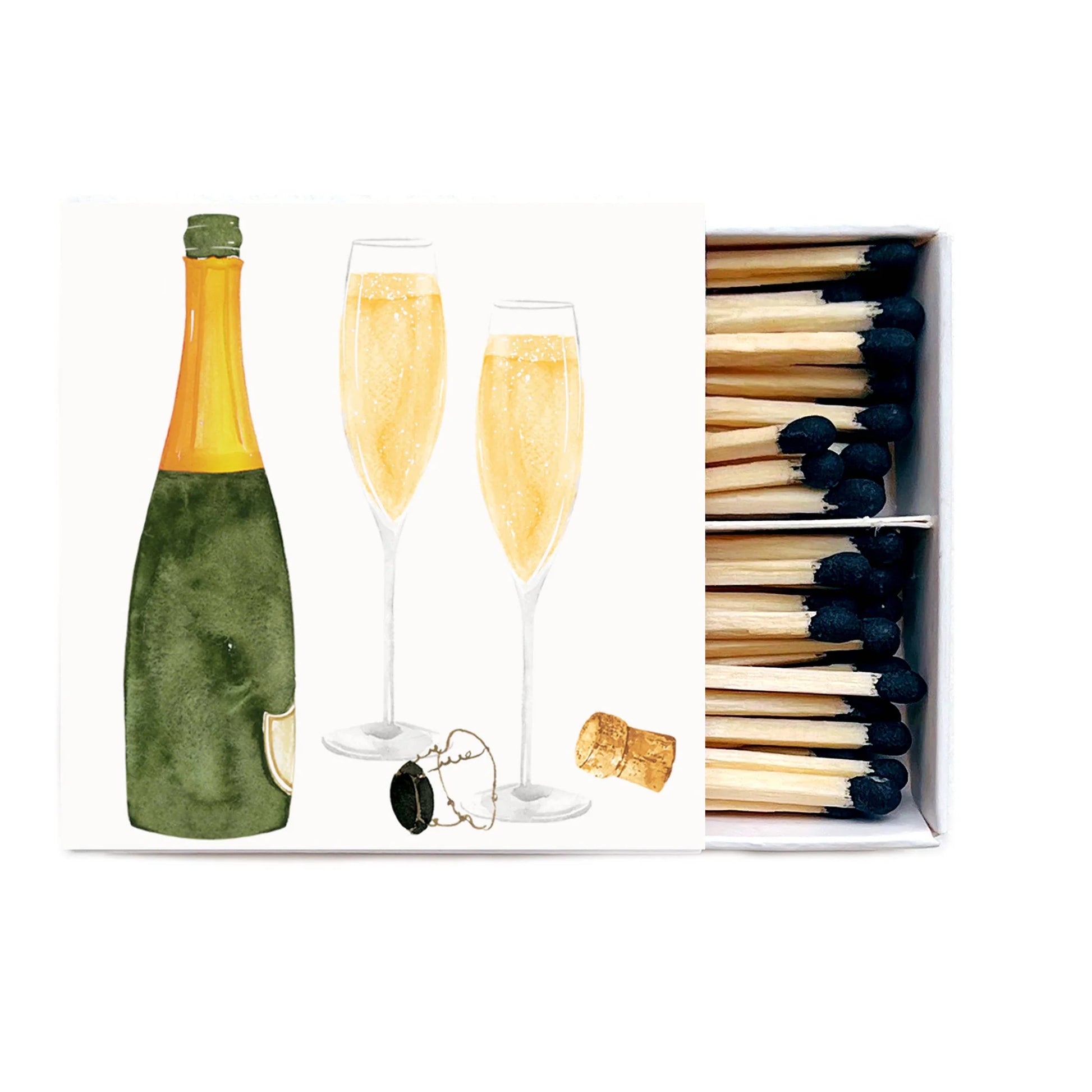 Champagne Matches | Celebration Birthday Candle Matches