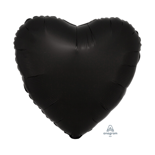 Black Onyx Heart Balloon