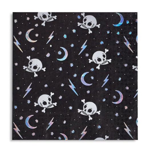 Doomsday Large Iridescent Napkins