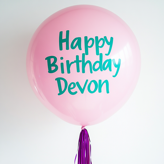Personalized Single Jumbo Balloon