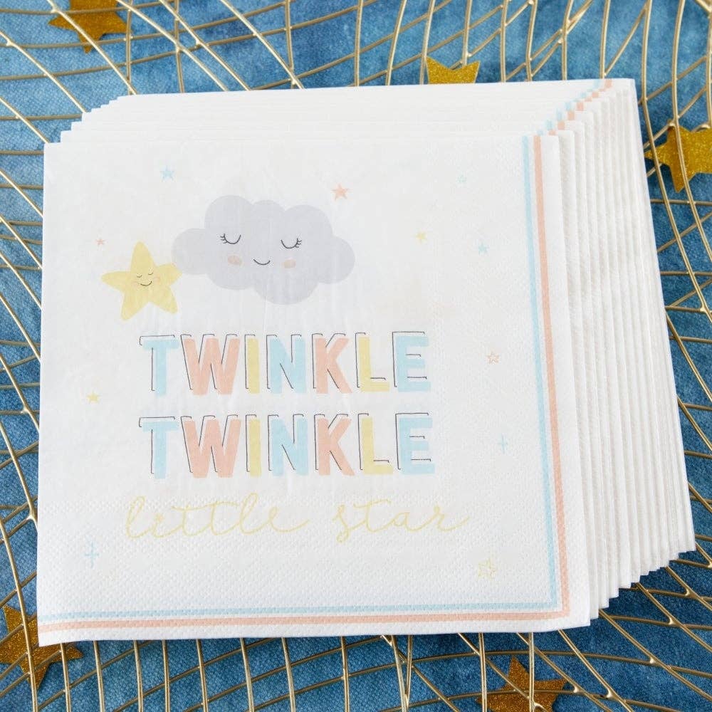 Twinkle Twinkle 2 Ply Paper Napkins (Set of 30)