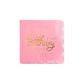 PLWIS37 - Happy Birthday Pink Paper Cocktail Napkin