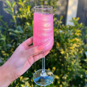 Glitter Pink Drink Shimmer