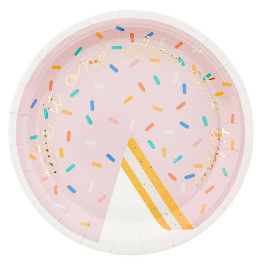 One Slice Paper Plates