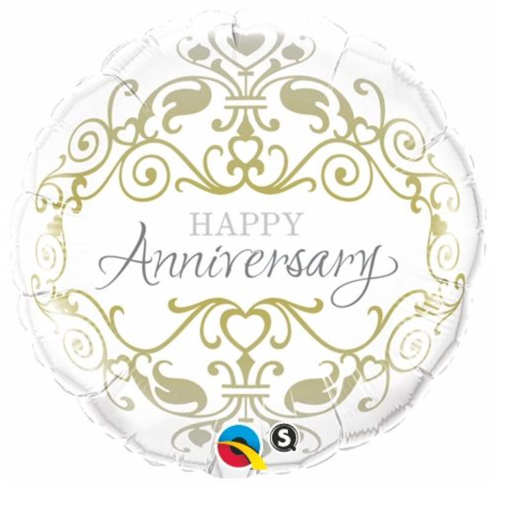 18" Anniversary Classic Balloon