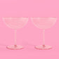 Cute Coupe Set - 4 plastic glasses