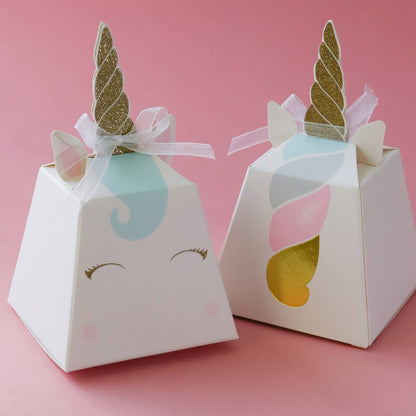 Unicorn Favor Box (Set of 12)