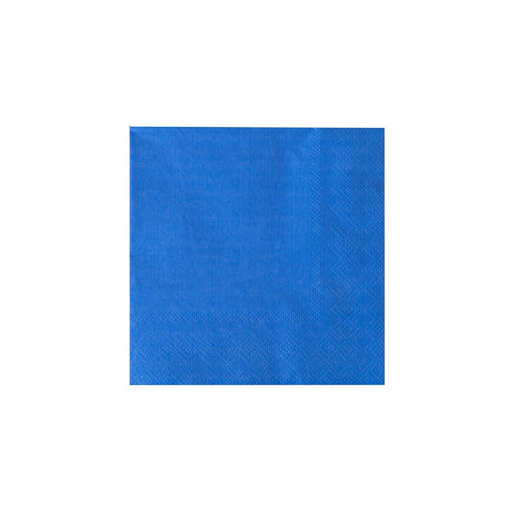 Shades Cocktail Napkins - 20 Pk. - 23 Color Option: Sapphire