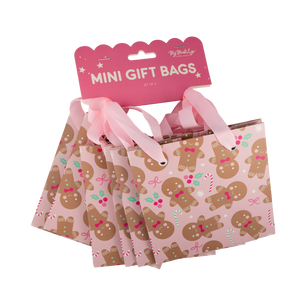 Mini Gingerbread Gift Bag Set