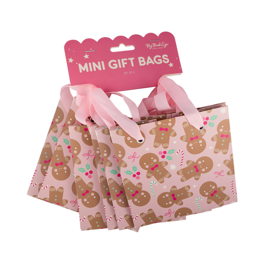 Mini Gingerbread Gift Bag Set