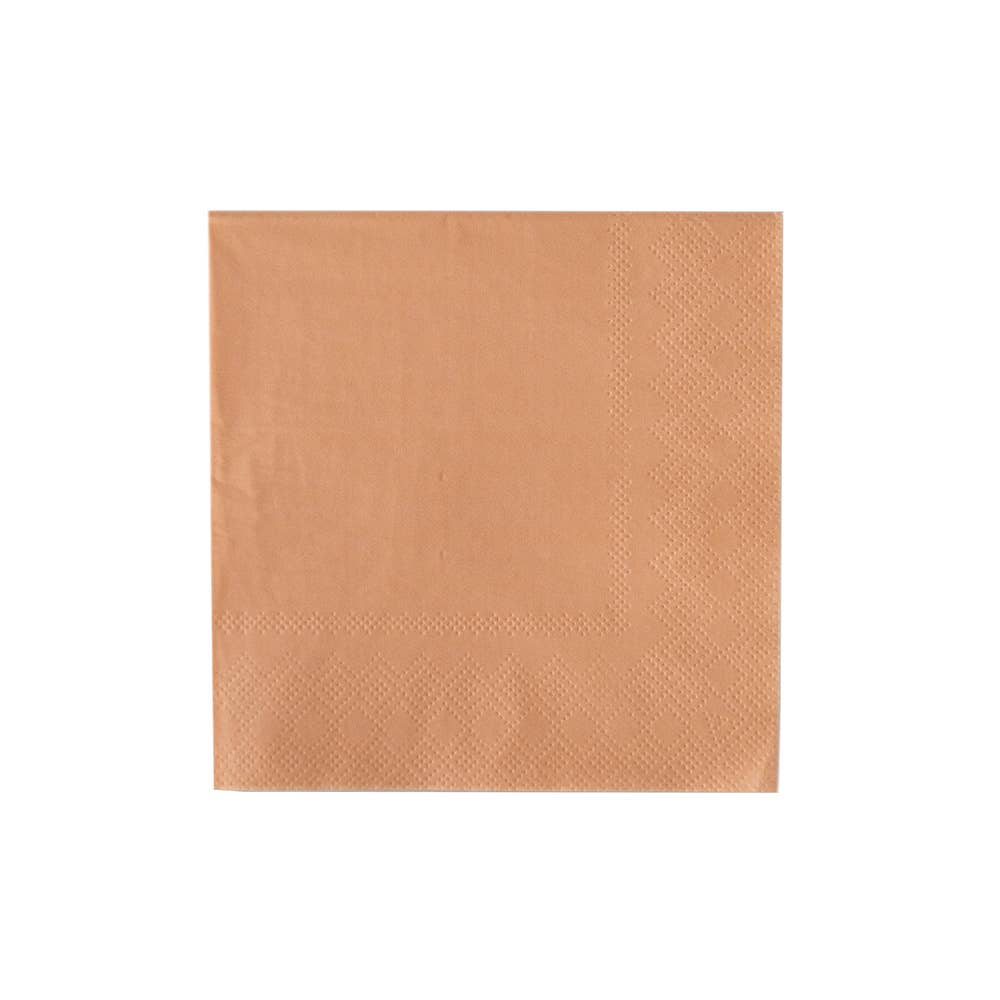 Shades Cocktail Napkins - 20 Pk. - 23 Color Option: Apricot