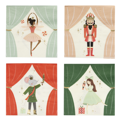 Nutcracker Napkin Set