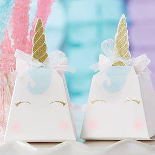 Unicorn Favor Box (Set of 12)