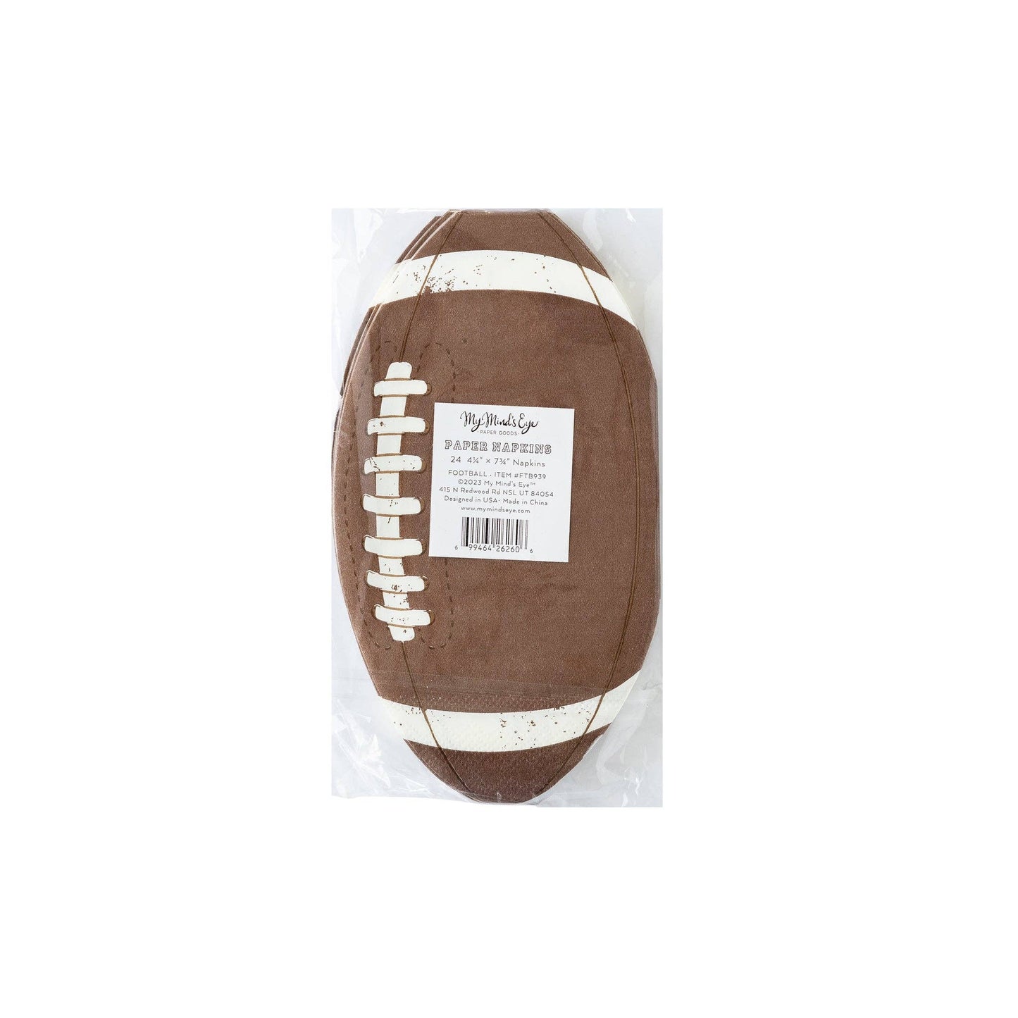 FTB939 -  Football Shape Disposable Napkin