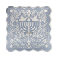 Floral Menorah Plate