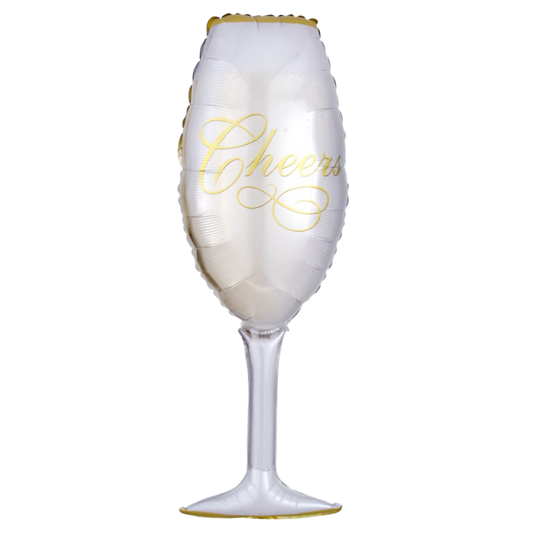 Champagne flute balloon