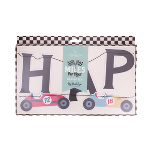 Miles per Hour - Happy Birthday Banner Set