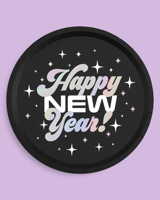 NYE Party Plates – Disco Holiday Supplies